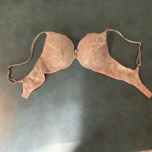 TWO Victoria Secret Padded Bras both size 34C